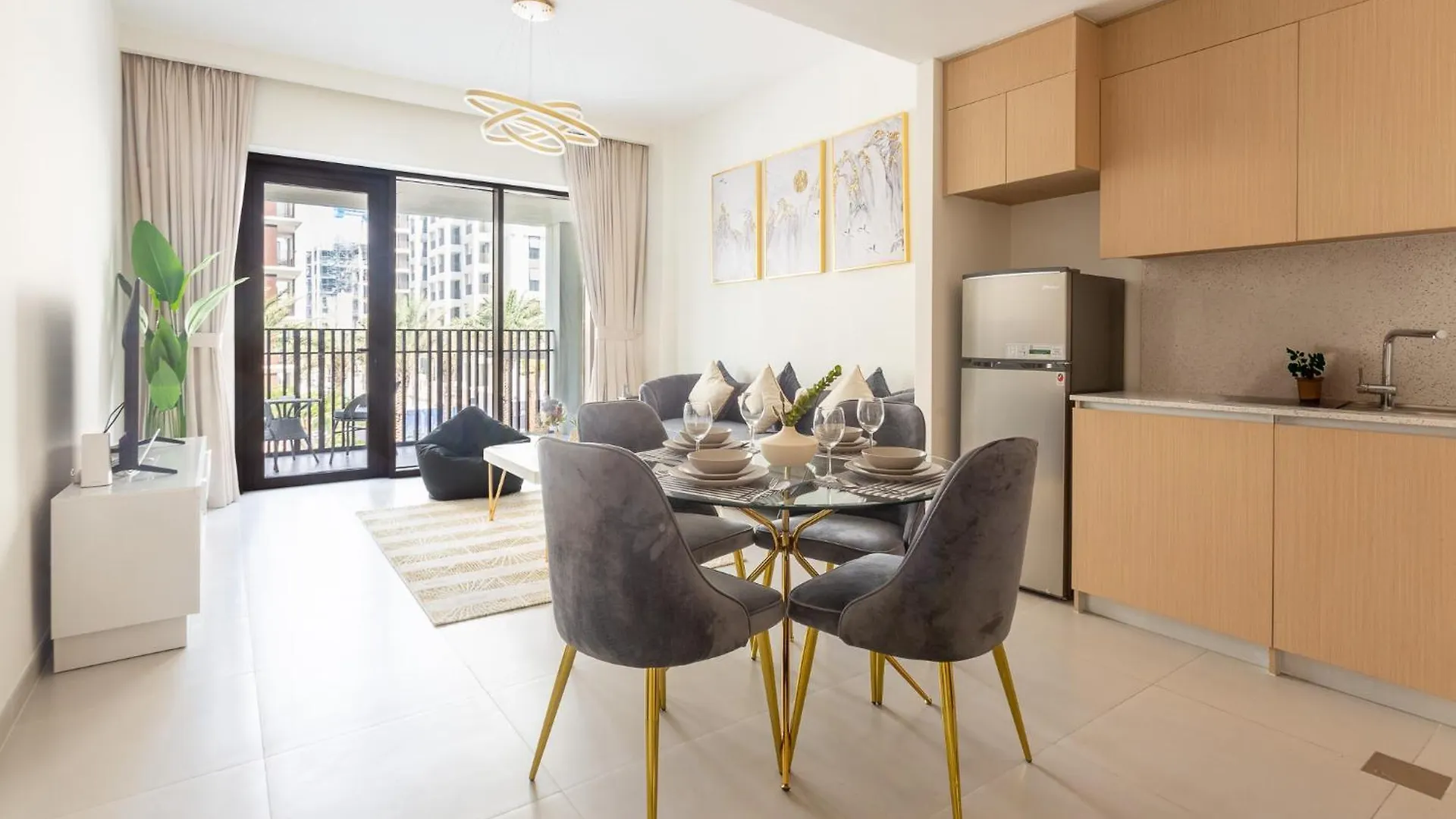 Daire Elegant At Creek Beach 1 Bhk Dubai Birleşik Arap Emirlikleri